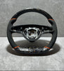 Forged carbon Mercedes Benz ACE CLA GLC GLA steering wheel.