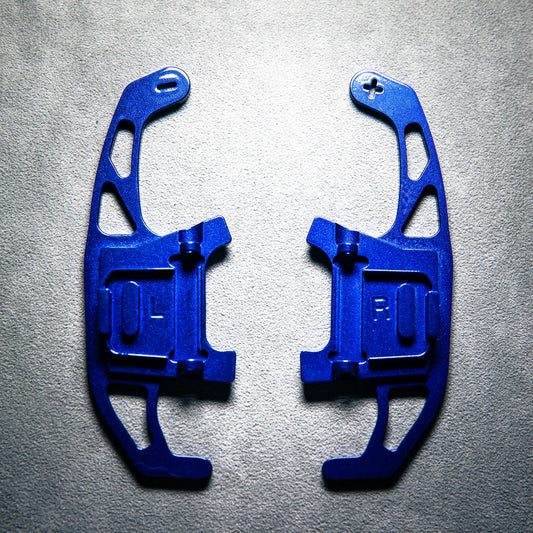 Shift paddles VW Golf 7 / 7.5 "Racing" Lapis blue